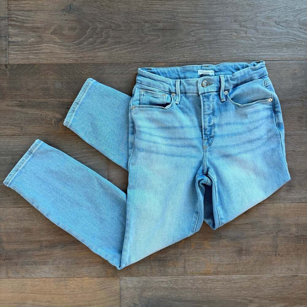 Good American Light Wash Indigo Jeans Women’s Size 8/29